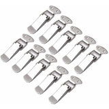 Darrahopens Tools > Tools Storage > Tool Boxes 10 pcs Spring Loaded Toggle Latch Stainless Steel Lever Catch Drawer Hardware For Toolbox Suitcase And Chest