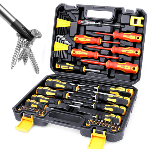 Darrahopens Tools > Tools Storage > Tool Boxes 72-Piece Professional Precision Screwdriver Set - Magnetic Repair Tool Kit for Electronics, PC & Home Appliances