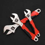 Darrahopens Tools > Tools Storage > Tool Boxes 8inch 10inch 12inch Durable Chrome Vanadium Steel Rubberized Grip Adjustable Wrench - 8inch