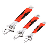 Darrahopens Tools > Tools Storage > Tool Boxes 8inch 10inch 12inch Durable Chrome Vanadium Steel Rubberized Grip Adjustable Wrench - 8inch