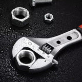 Darrahopens Tools > Tools Storage > Tool Boxes 8inch 10inch 12inch Durable Chrome Vanadium Steel Rubberized Grip Adjustable Wrench - 8inch