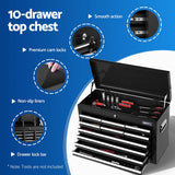 Darrahopens Tools > Tools Storage > Tool Boxes Giantz 13 Drawer Tool Box Cabinet Chest Toolbox Storage Garage Organiser Black