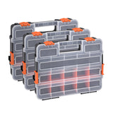 Darrahopens Tools > Tools Storage > Tool Boxes Giantz 3 Pack Tool Box Organizer with Hardware Storage Box for Small Parts