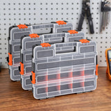 Darrahopens Tools > Tools Storage > Tool Boxes Giantz 3 Pack Tool Box Organizer with Hardware Storage Box for Small Parts