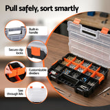 Darrahopens Tools > Tools Storage > Tool Boxes Giantz 3 Pack Tool Box Organizer with Hardware Storage Box for Small Parts