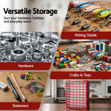 Darrahopens Tools > Tools Storage > Tool Boxes Giantz 60-Drawer Tool Storage Cabinet, Anti-Drop Hardware Organizer Storage Box