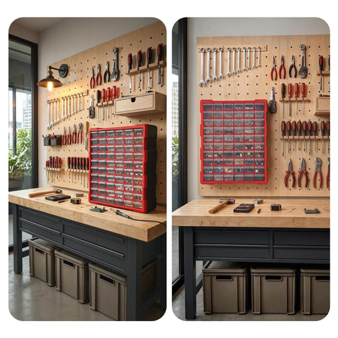 Darrahopens Tools > Tools Storage > Tool Boxes Giantz 60-Drawer Tool Storage Cabinet, Anti-Drop Hardware Organizer Storage Box