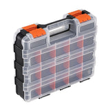 Darrahopens Tools > Tools Storage > Tool Boxes Giantz Double Sided Tool Box Organizer with 34 Compartment Small Parts Storage