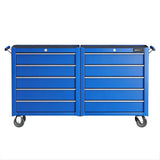 Darrahopens Tools > Tools Storage > Tool Boxes Giantz Tool Chest Trolley 10 Drawers Toolbox Storage Blue