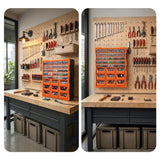 Darrahopens Tools > Tools Storage > Tool Boxes Giantz Tool Organizer 39-Drawer Hardware Cabinet Screw Storage Box Anti-Drop