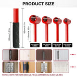 Darrahopens Tools > Tools Storage > Tool Boxes Heavy-Duty 4-in-1 Door Hinge Adjustment Tool - Wrench for Aligning & Lifting Sagging Doors