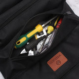 Darrahopens Tools > Tools Storage > Tool Boxes Heavy-Duty Canvas Tool Roll Up Bag & Organizer Tote - Multi-Pocket Wrench & Tool Pouch(Green)
