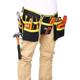 Darrahopens Tools > Tools Storage > Tool Boxes Tool Belt With 11 Pockets, Waterproof Oxford Fabric Tool Holder With Adjustable Straps, For Electricians, Carpenters,