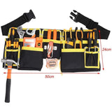 Darrahopens Tools > Tools Storage > Tool Boxes Tool Belt With 11 Pockets, Waterproof Oxford Fabric Tool Holder With Adjustable Straps, For Electricians, Carpenters,