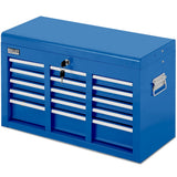 Darrahopens Tools > Tools Storage > Tool Cabinets BULLET 9 Drawer Tool Box Chest, Organiser Mechanic Garage Storage Toolbox Set - Blue