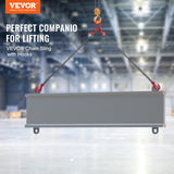 Darrahopens Tools > Tools Storage > Tool Cabinets VEVOR Chain Sling, 10 mm x 180 cm Lifting Chains with Hooks, G80 Engine Chain Hoist Lifts, 5 Ton Lifting Sling Chains for Engine Hoist, Engine Lift Chain with 2 Leg Grab Hooks and Adjusters Heavy Duty