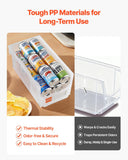 Darrahopens Tools > Tools Storage > Tool Cabinets VEVOR Plastic Stackable Storage Bins, 37.7 x 21.5 x 18 cm (6 Pack), Plastic Containers for Organizing & Storage Bins for Closet, Garage, Small Parts, Office Supplies, Other Accessories, Transparent