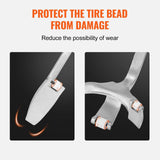 Darrahopens Tools > Tools Storage > Tool Cabinets VEVOR Tire Mount Demount Tool, 571- 622 mm Manual Steel Tire Changer Mount Demount Removal Tool, with Extra Bead Holder, Tubeless Truck Bead Breaker, 3 PCS Tire Changing Tools, Orange