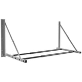 Darrahopens Tools > Tools Storage > Tool Cabinets VEVOR Wall Mounted Folding Tire Rack, 32" - 48" Adjustable Tire Rack, Q235 Heavy-Duty Steel Tire Storage Rack for R14-R20 inch Standard Tires, Max 300lbs Load Capacity for Garage Workshop Repair Shop
