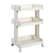 Darrahopens Tools > Tools Storage > Utility Trolleys 3 Tier Storage Trolley Multifunctional Large Capacity Rolling Cart with Wheels for Beauty Salon Kitchen Bathroom Office In Australia - Darrahopens