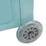 Darrahopens Tools > Tools Storage > Utility Trolleys Collapsible Rolling Cart Easy Storage Strong Load Capacity Multifunctional Foldable Portable Shopping Trolley Wheel Box Green In Australia - Darrahopens