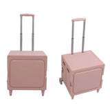 Darrahopens Tools > Tools Storage > Utility Trolleys Collapsible Rolling Cart Easy Storage Strong Load Capacity Multifunctional Foldable Portable Shopping Trolley Wheel Box Red In Australia - Darrahopens