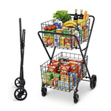 Darrahopens Tools > Tools Storage > Utility Trolleys Emajin Foldable Shopping Trolley Cart