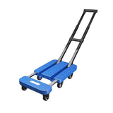 Darrahopens Tools > Tools Storage > Utility Trolleys Folding Platform Trolley Heavy Duty Hand Truck Foldable Cart Push Dolly Movin