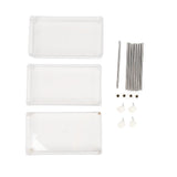 Darrahopens Tools > Tools Storage > Utility Trolleys Kitchen Storage Rack Cart Multifunctional 3 Layers ABS Slim Rolling Utility Cart for Bathroom Snacks Cosmetics In Australia - Darrahopens