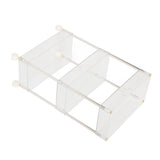Darrahopens Tools > Tools Storage > Utility Trolleys Kitchen Storage Rack Cart Multifunctional 3 Layers ABS Slim Rolling Utility Cart for Bathroom Snacks Cosmetics In Australia - Darrahopens