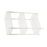 Darrahopens Tools > Tools Storage > Utility Trolleys Kitchen Storage Rack Cart Multifunctional 3 Layers ABS Slim Rolling Utility Cart for Bathroom Snacks Cosmetics In Australia - Darrahopens