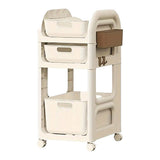 Darrahopens Tools > Tools Storage > Utility Trolleys Mobile Storage Trolley Rolling Utility Cart Heavy Duty Organizer with Wheels