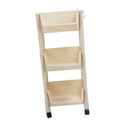 Darrahopens Tools > Tools Storage > Utility Trolleys Movable Vertical Shelf PP Essy To Install Save Space Slide Out Utility Cart for Office Bathroom 3 Layers With Wheel In Australia - Darrahopens