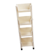 Darrahopens Tools > Tools Storage > Utility Trolleys Movable Vertical Shelf PP Essy To Install Save Space Slide Out Utility Cart for Office Bathroom 4 Layers With Wheel In Australia - Darrahopens