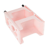 Darrahopens Tools > Tools Storage > Utility Trolleys Storage Cart Large Capacity Thickened Mobile Storage Rack with Lockable Casters for Books Toys Seasoning Bottles 4 Tier Pink In Australia - Darrahopens