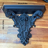 Darrahopens Tools > Tools Storage > Wall Storage Racks 3D-printed Gothic wall shelf brackets add a touch of classic Gothic elegance to your interior. Black