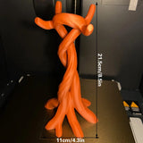 Darrahopens Tools > Tools Storage > Wall Storage Racks 3D-printed modern headphone stand, compatible with various headphones (gaming headsets, Bluetooth headsets, etc.) Orange