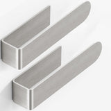 Darrahopens Tools > Tools Storage > Wall Storage Racks Adhesive Hand Towel Holder, 8 Inch Towel Holder for Bathroom Wall Mounted, Self Adhesive Square Stick on Towel Bar Wall for Kitchen Cabinet RV, (2 Pack)