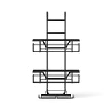 Darrahopens Tools > Tools Storage > Wall Storage Racks Artiss 2X 3 Tier Over The Door Shower Caddy Hanging Bathroom Storage Organizer