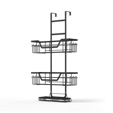 Darrahopens Tools > Tools Storage > Wall Storage Racks Artiss 2X 3 Tier Over The Door Shower Caddy Hanging Bathroom Storage Organizer