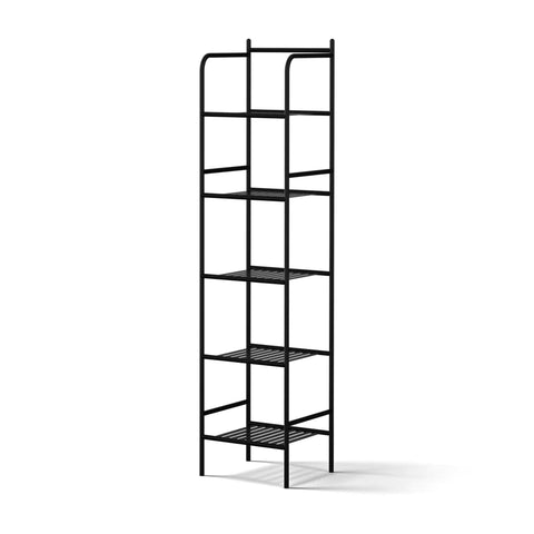 Darrahopens Tools > Tools Storage > Wall Storage Racks Artiss 2X Floor Standing Corner Shower Caddy 5 Tier Bathroom Organizer Black