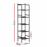 Darrahopens Tools > Tools Storage > Wall Storage Racks Artiss 2X Floor Standing Corner Shower Caddy 5 Tier Bathroom Organizer Black
