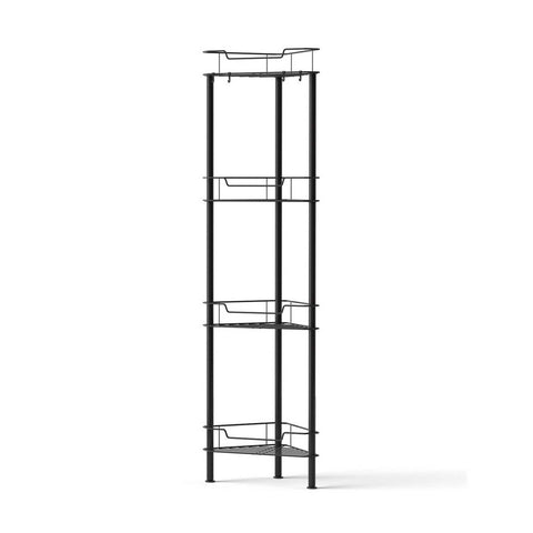 Darrahopens Tools > Tools Storage > Wall Storage Racks Artiss 2x Floor Standing Shower Caddy 4 Tier Rustproof Bathroom Storage
