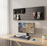 Darrahopens Tools > Tools Storage > Wall Storage Racks CARLA HOME Pegboard Wall Organizer Kit with 3 Modular Black Panels & 17 Accessories for Gaming, Office & Craft Storage