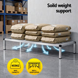 Darrahopens Tools > Tools Storage > Wall Storage Racks Giantz 122x51cm Aluminum Dunnage Rack Heavy Duty Kitchen Storage Platform In Australia - Darrahopens