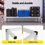 Darrahopens Tools > Tools Storage > Wall Storage Racks Giantz 122x51cm Aluminum Dunnage Rack Heavy Duty Kitchen Storage Platform In Australia - Darrahopens