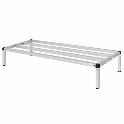 Darrahopens Tools > Tools Storage > Wall Storage Racks Giantz 122x51cm Aluminum Dunnage Rack Heavy Duty Kitchen Storage Platform In Australia - Darrahopens