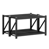 Darrahopens Tools > Tools Storage > Wall Storage Racks Giantz 2x 0.9M Garage Shelving Workbench Warehouse Rack