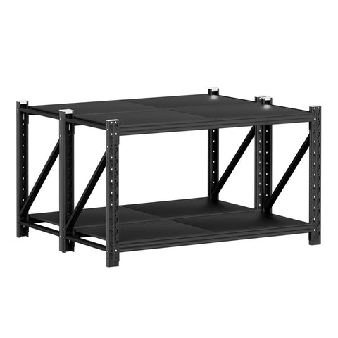 Darrahopens Tools > Tools Storage > Wall Storage Racks Giantz 2x 0.9M Garage Shelving Workbench Warehouse Rack