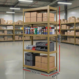 Darrahopens Tools > Tools Storage > Wall Storage Racks Giantz Garage Shelving 1.6X0.8m Warehouse Shelves Storage Rack Pallet Racking Yellow